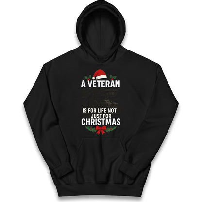 Veteran Christmas Kids Hoodie