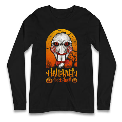 Billy The Puppet Saw Halloween Long Sleeve T Shirt