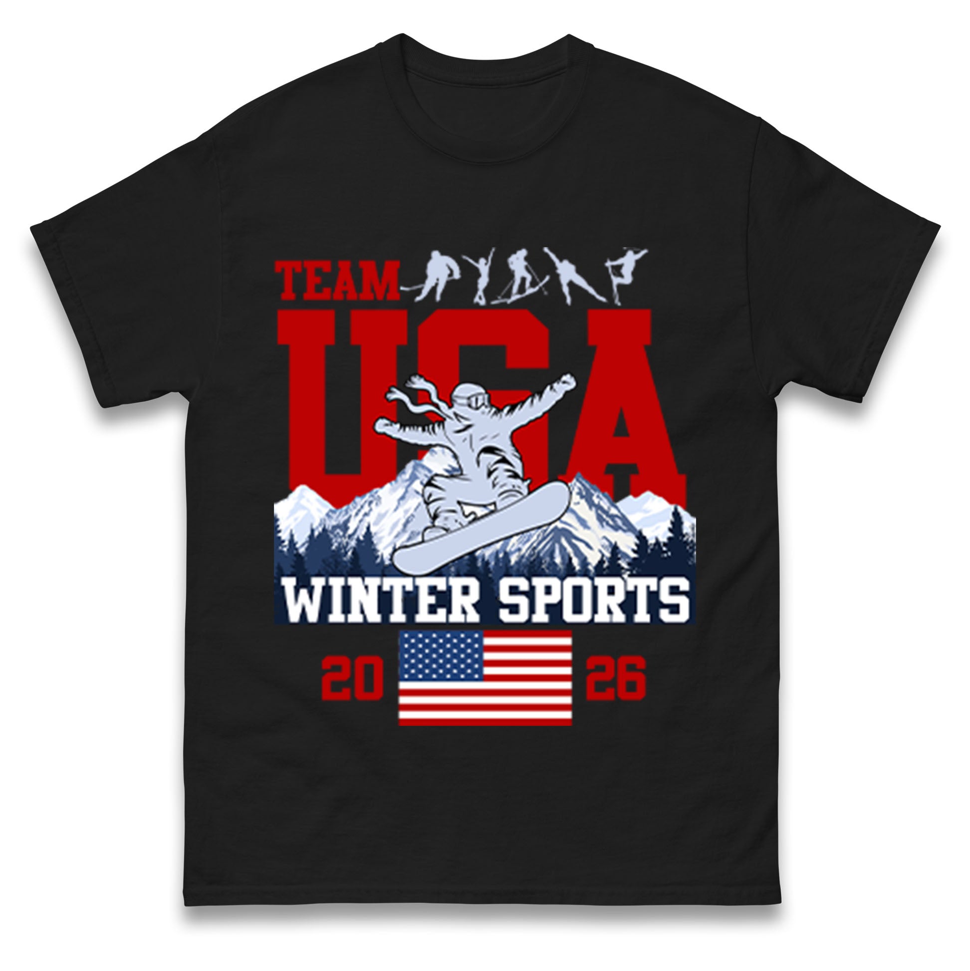 USA Sports Pride T Shirt