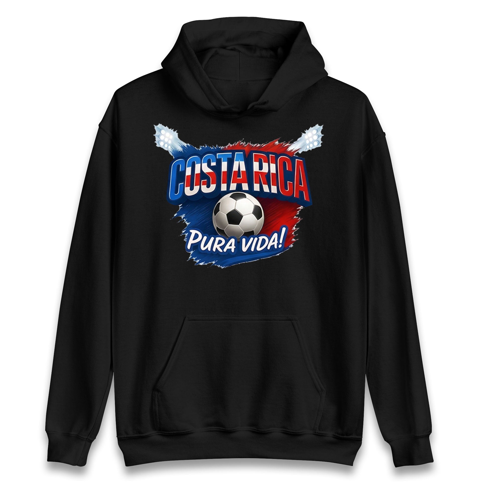Costa Rica Retro World Cup Hoodie
