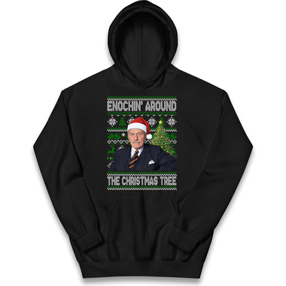Enoch Powell Enochin Around the Christmas Tree Christmas Kids Hoodie