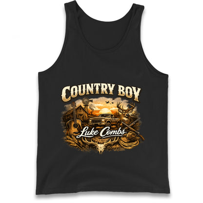 Luke Combs Country Music Tank Top
