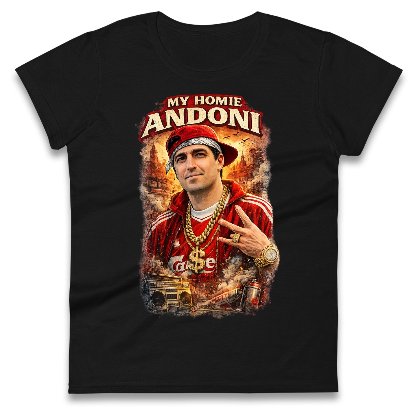 My Homie Andoni Iraola Liverpool Football Ladies T Shirt