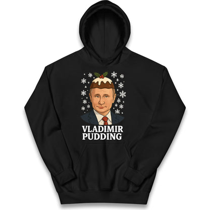 Vladimir Putin Christmas Kids Hoodie