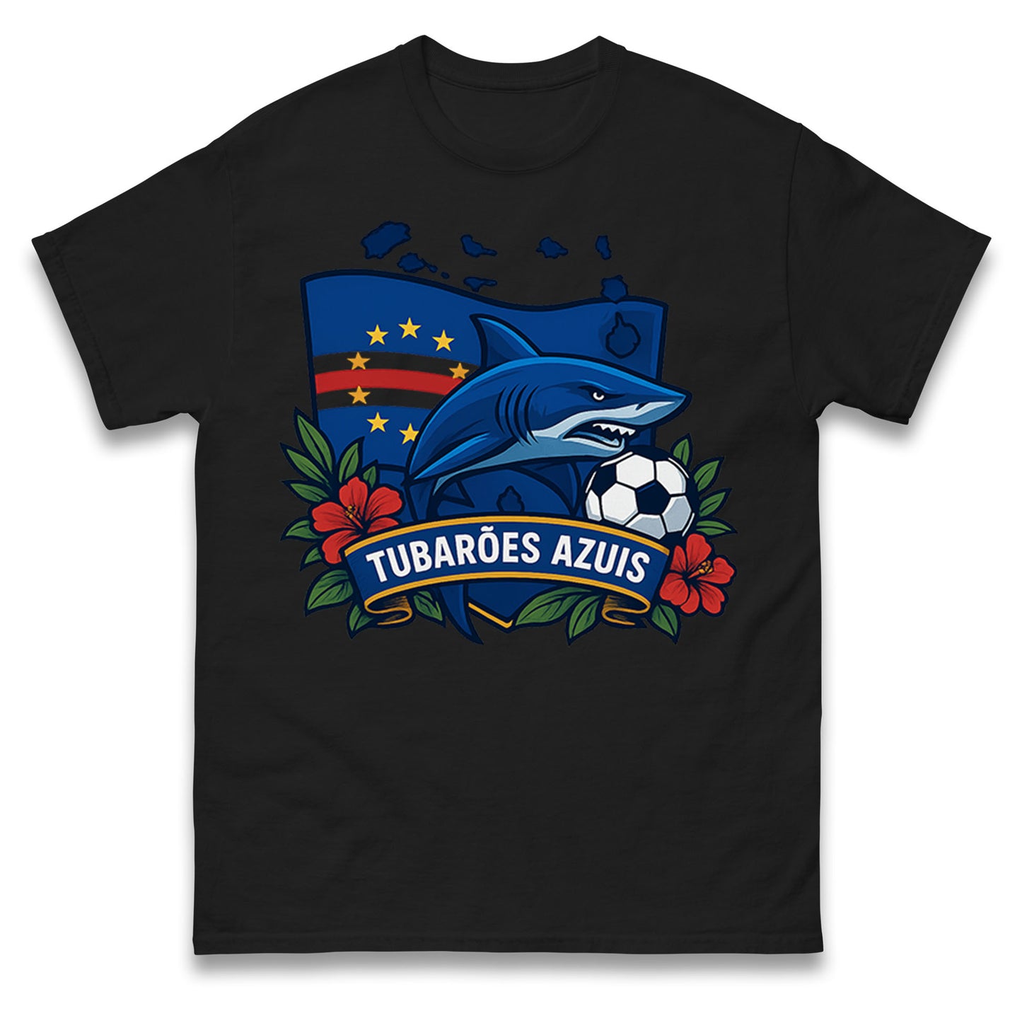 Cape Verde Football T Shirt 