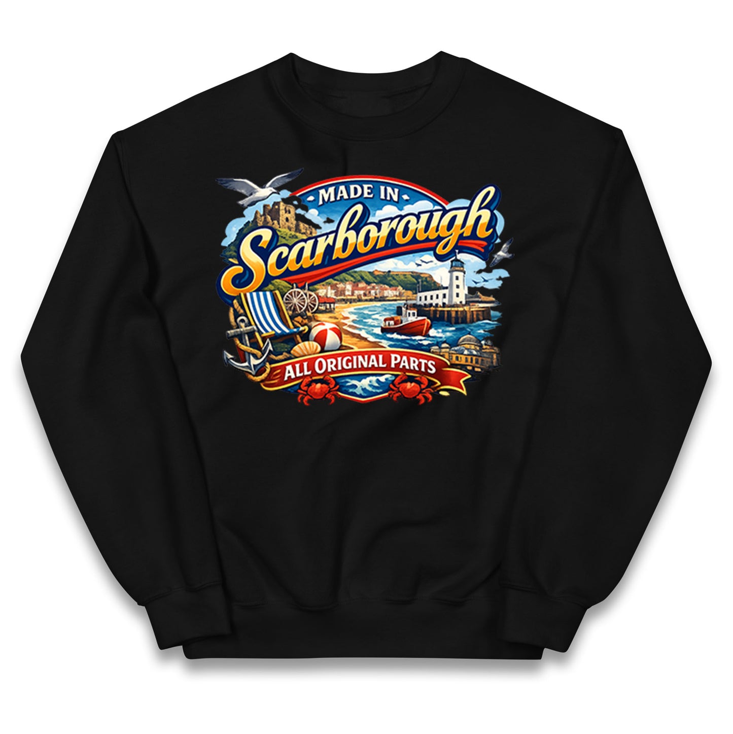 Made In Scarborough All Original Parts Kids Jumper