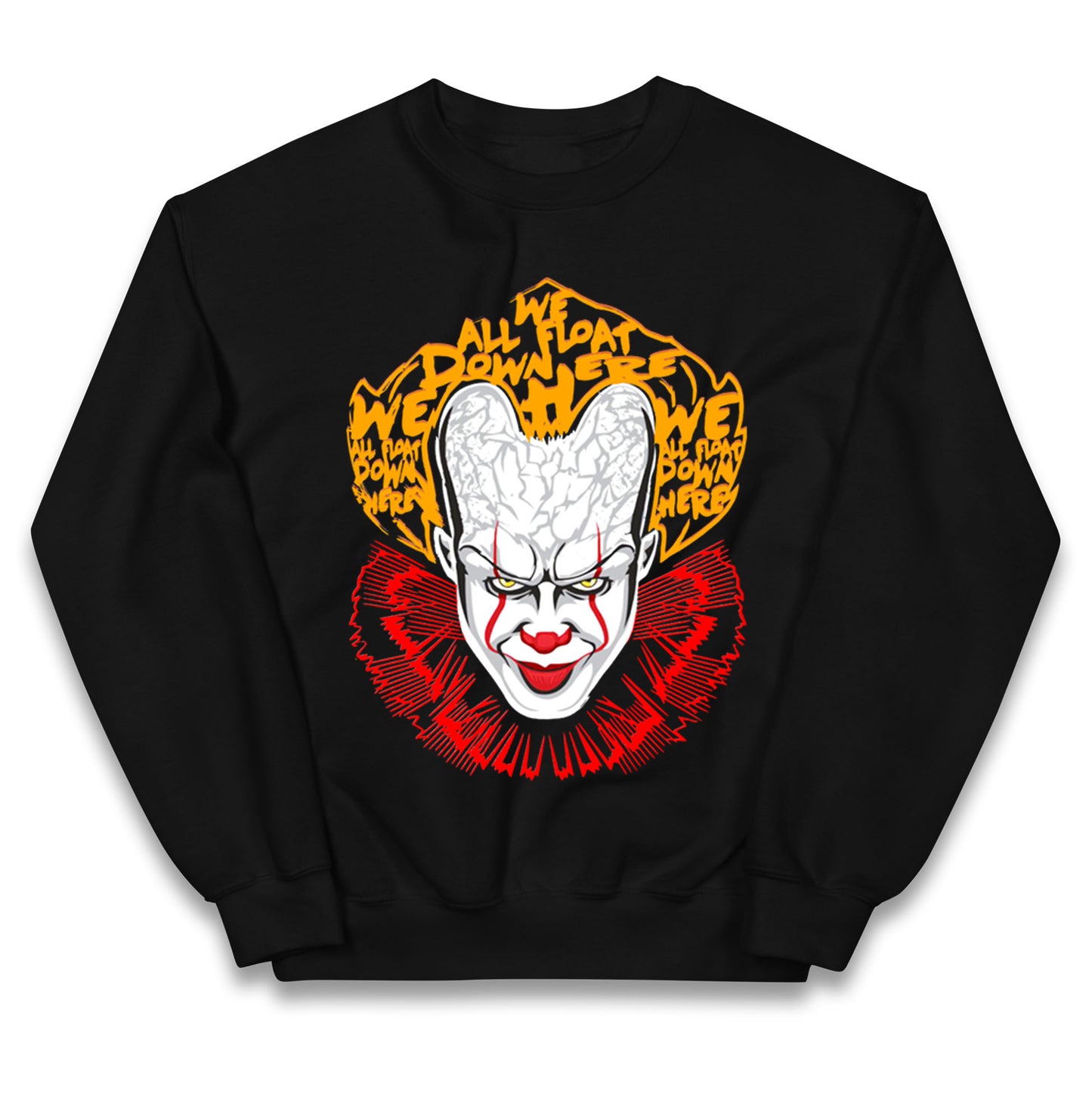 Pennywise Scary Clown Halloween Jumper
