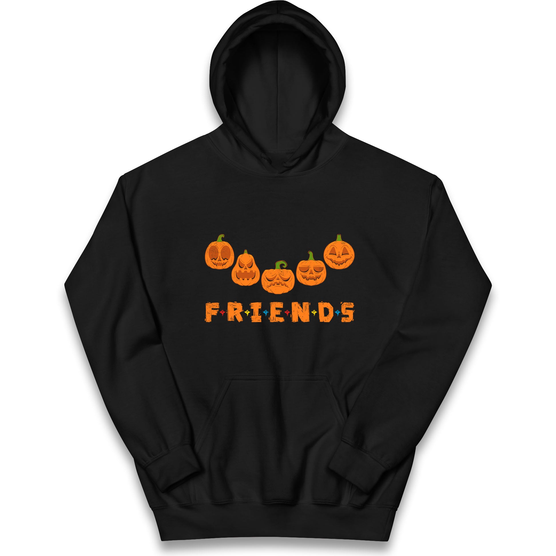 Scary Pumpkins Friends Halloween Hoodie

