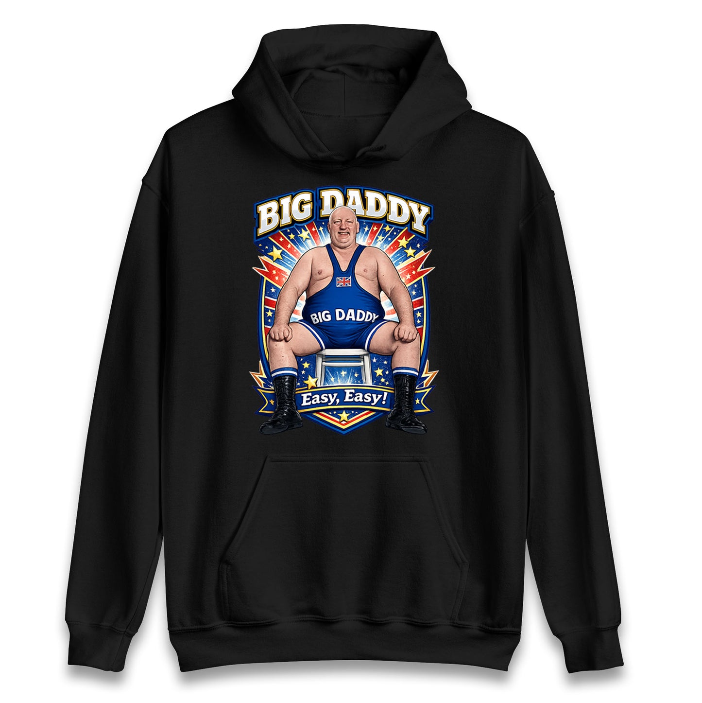 Big Daddy UK Wrestling Hoodie