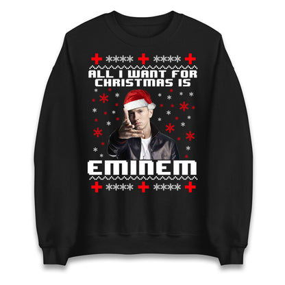 eminem christmas sweatshirt