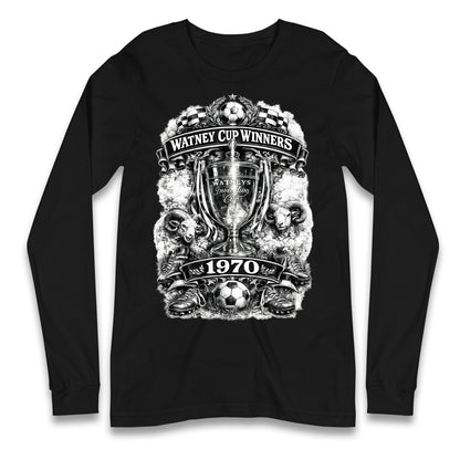 Retro Derby Watney Cup Winners 1970 Longsleeve T Shirt