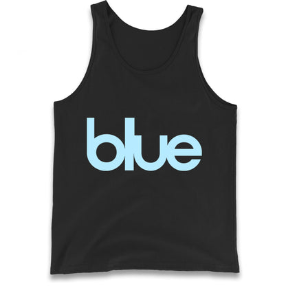 Blue Blur Robbie Williams Tank Top