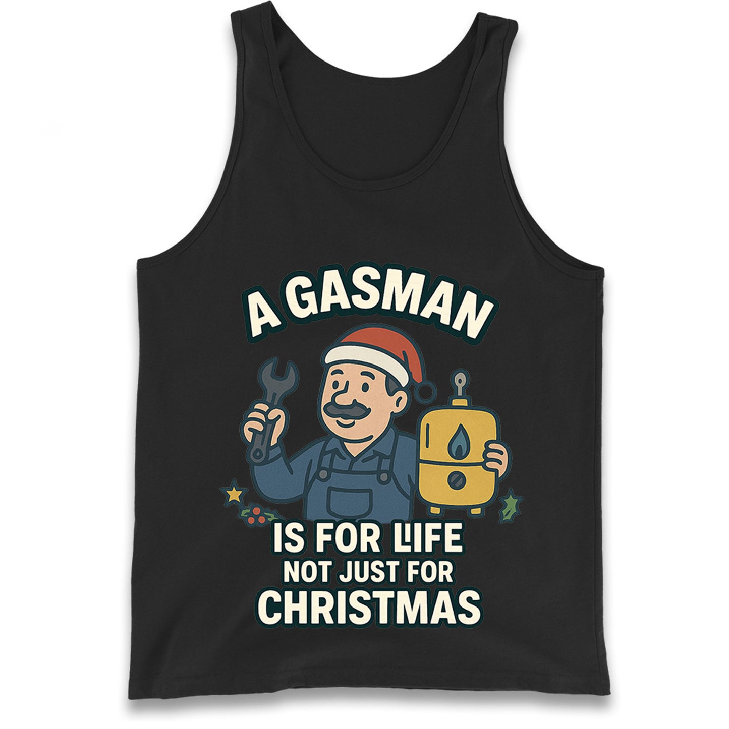 Gasman Christmas Tank Top