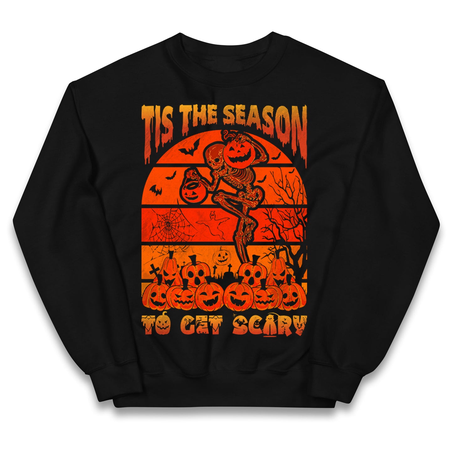 Tis The Season To Get Scary Halloween Jumper
