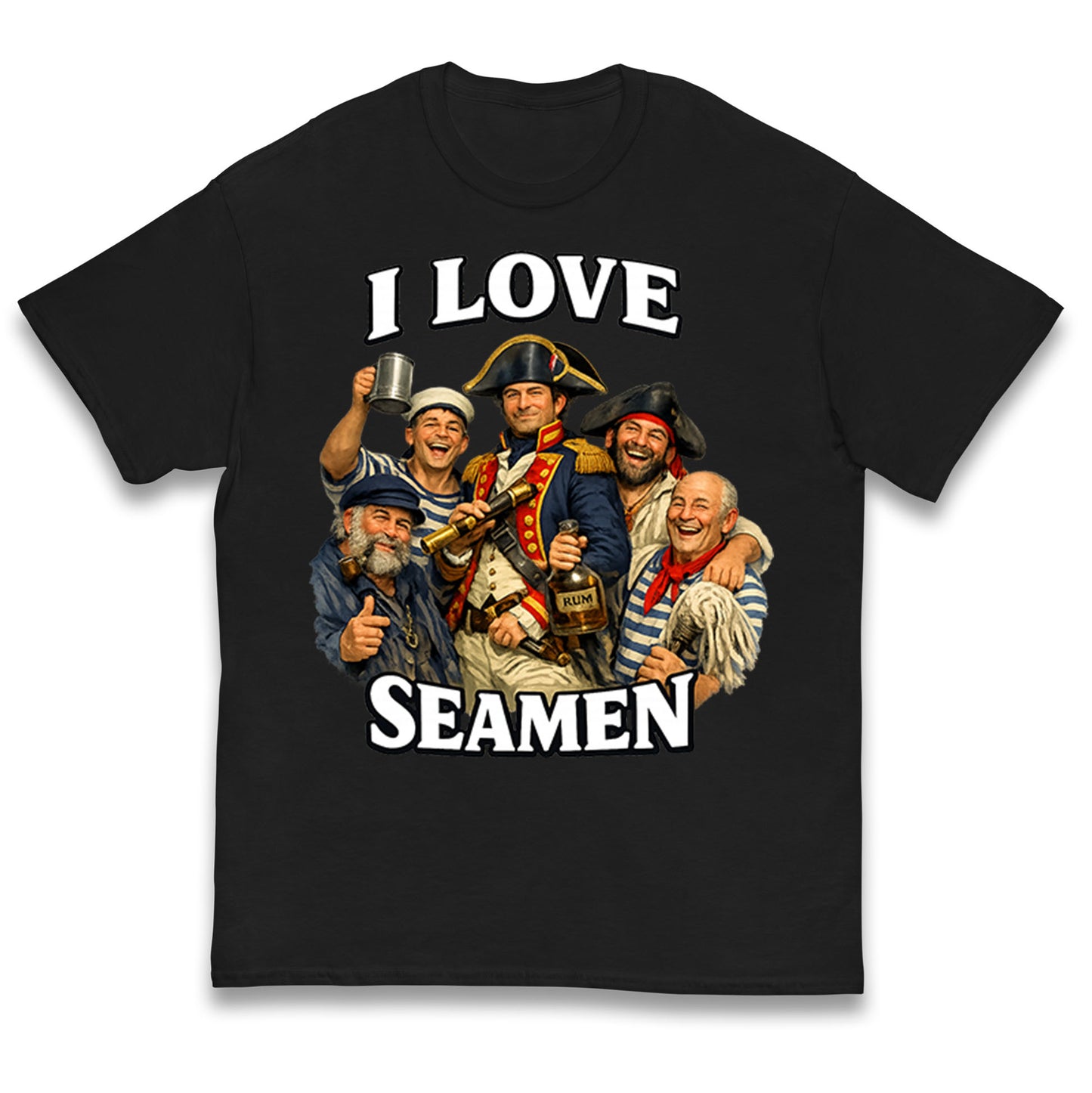 I Love Seamen Funny Cringe Meme Offensive  Kids T Shirt