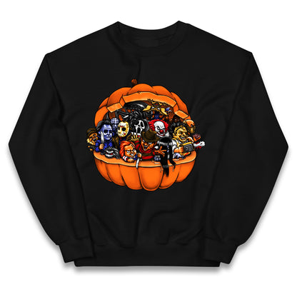 Super Villains Horror Friends Halloween Jumper