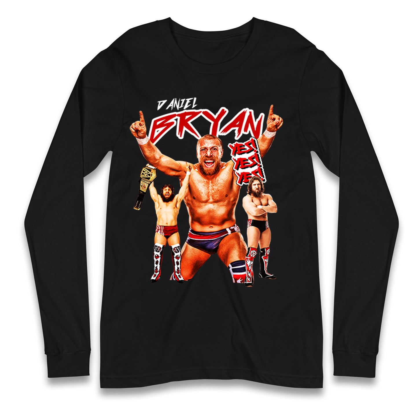 Daniel Bryan Bootleg Long Sleeve T Shirt