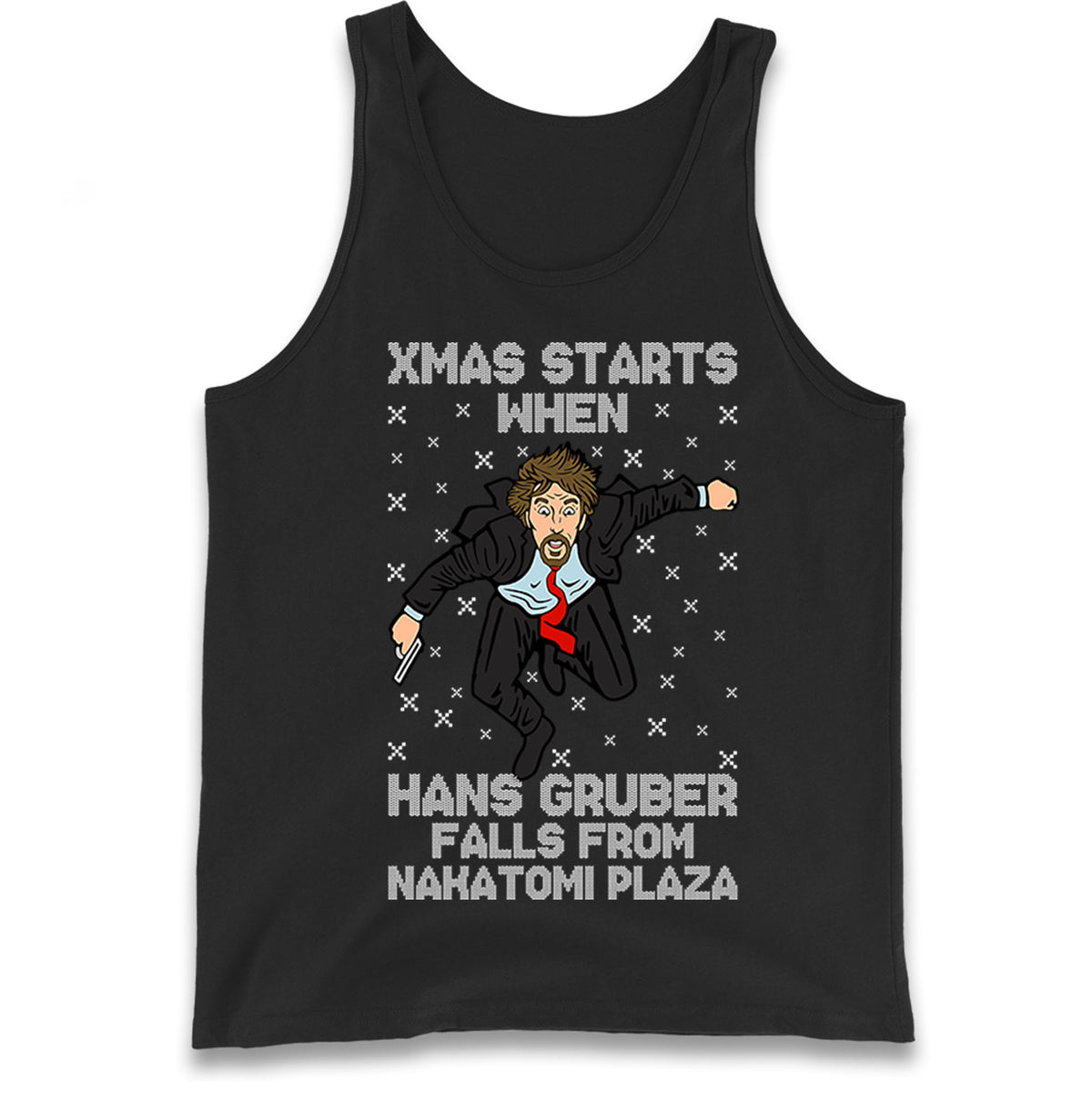 hans gruber falling tank top