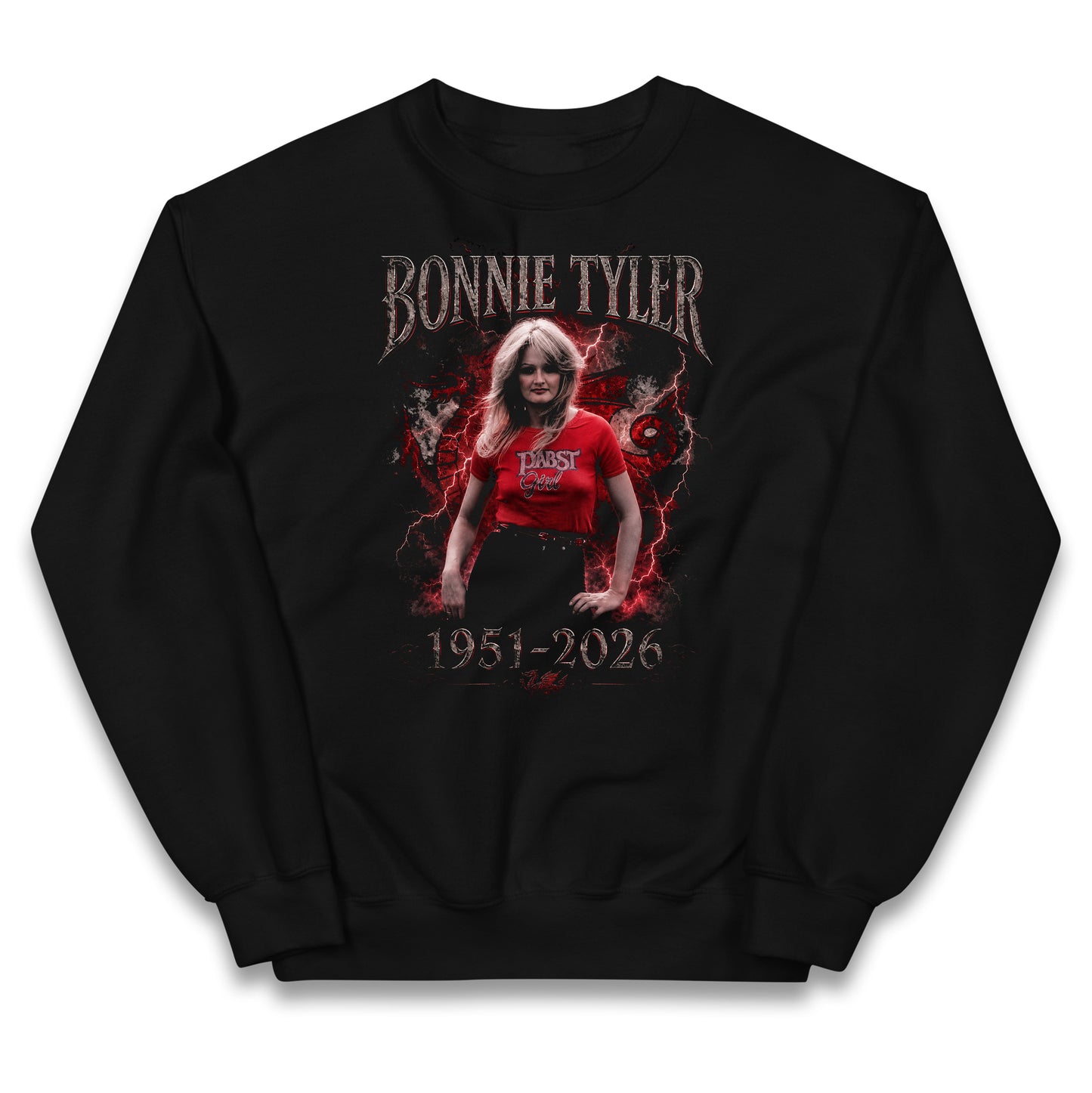 Bonnie Tyler 1951 2026 Kids Jumper