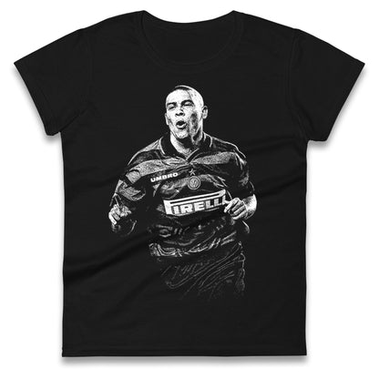 Ronaldo Inter Milan Ladies T Shirt