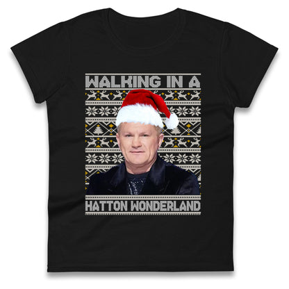 Ricky Hatton Christmas Ladies T Shirt