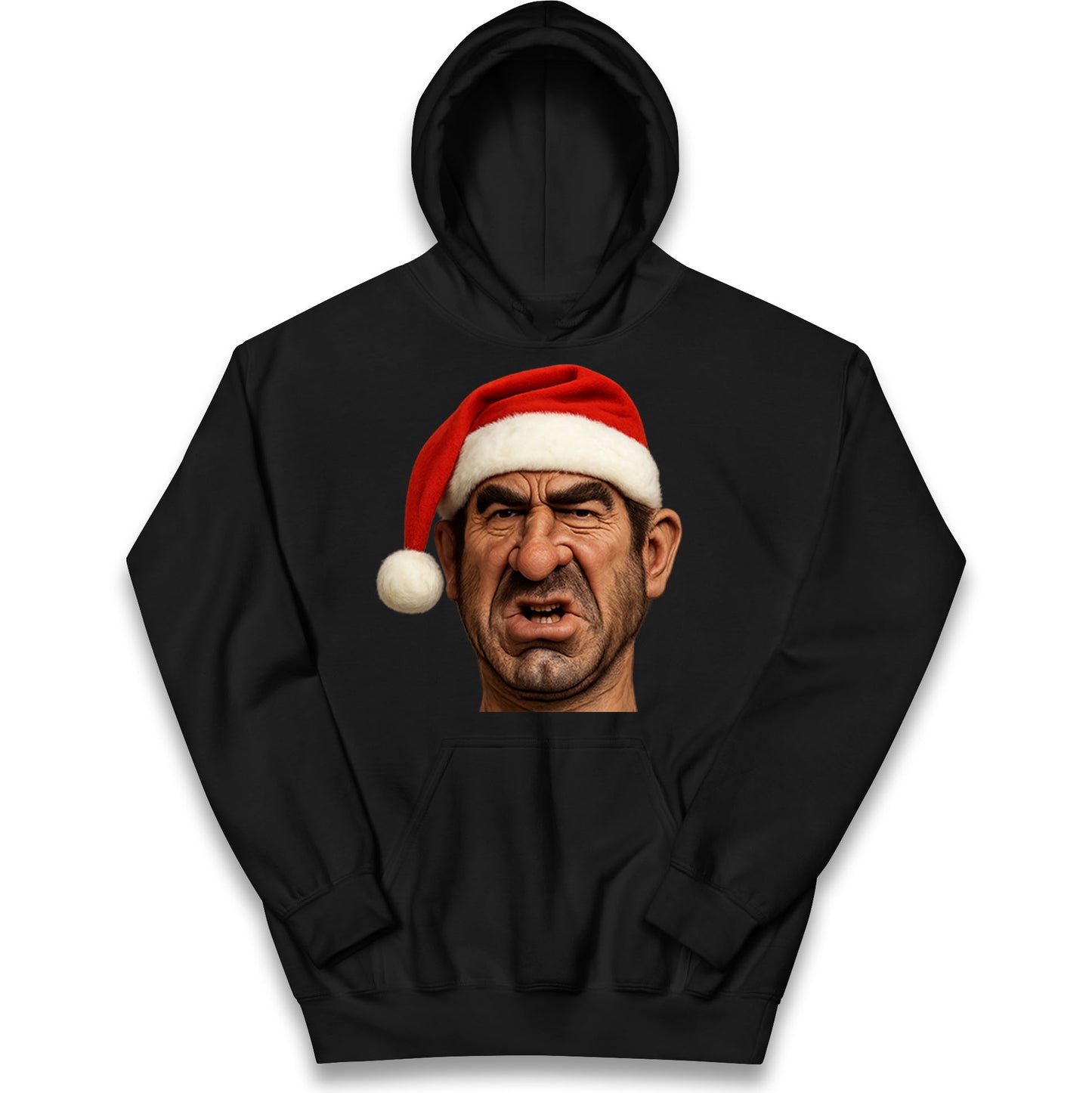 Eric Cantona Xmas Kids Hoodie