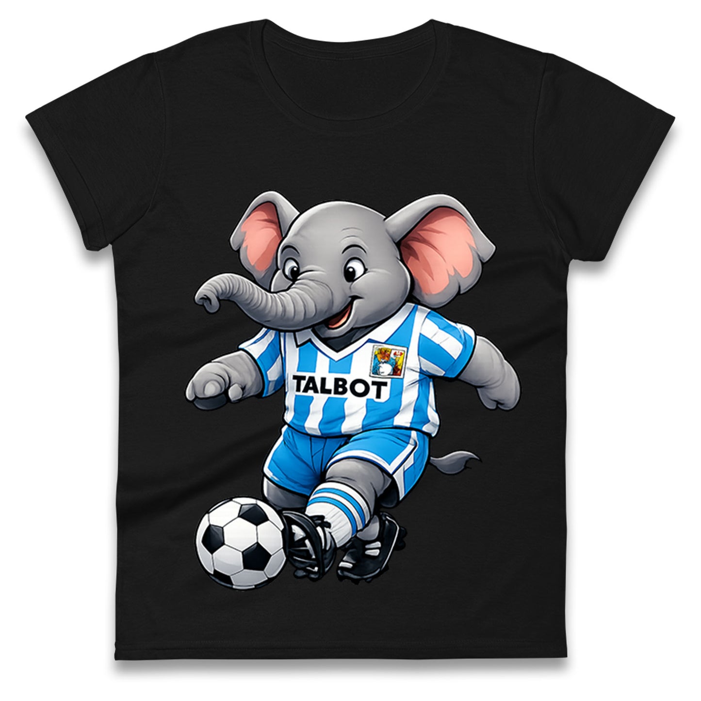 Retro Coventry City Football Ladies T Shirt 