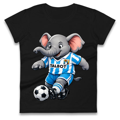 Retro Coventry City Football Ladies T Shirt 