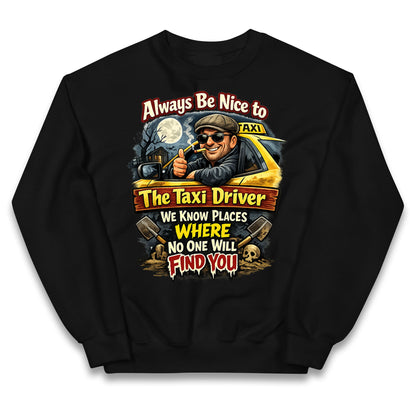 Taxi Driver Kids Jumper