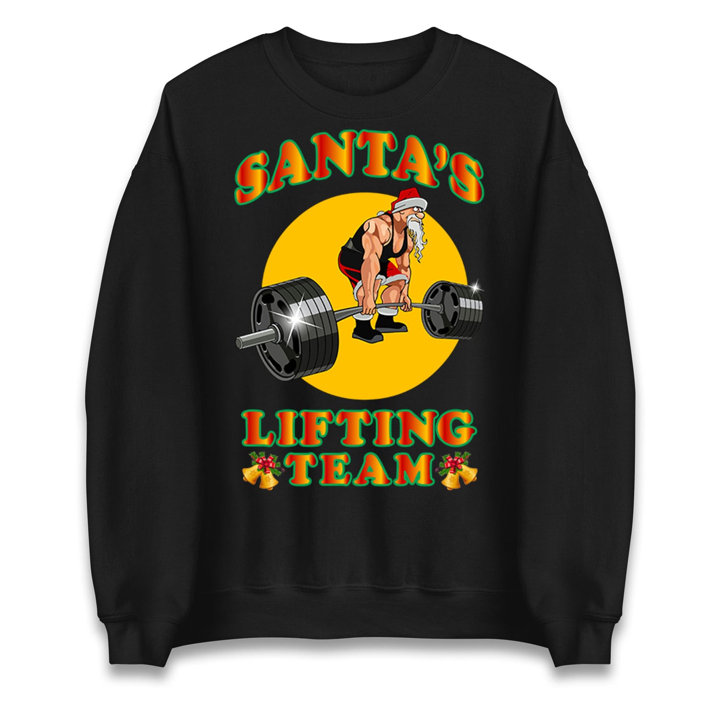Santas Lifting Team Christmas Jumpers UK
