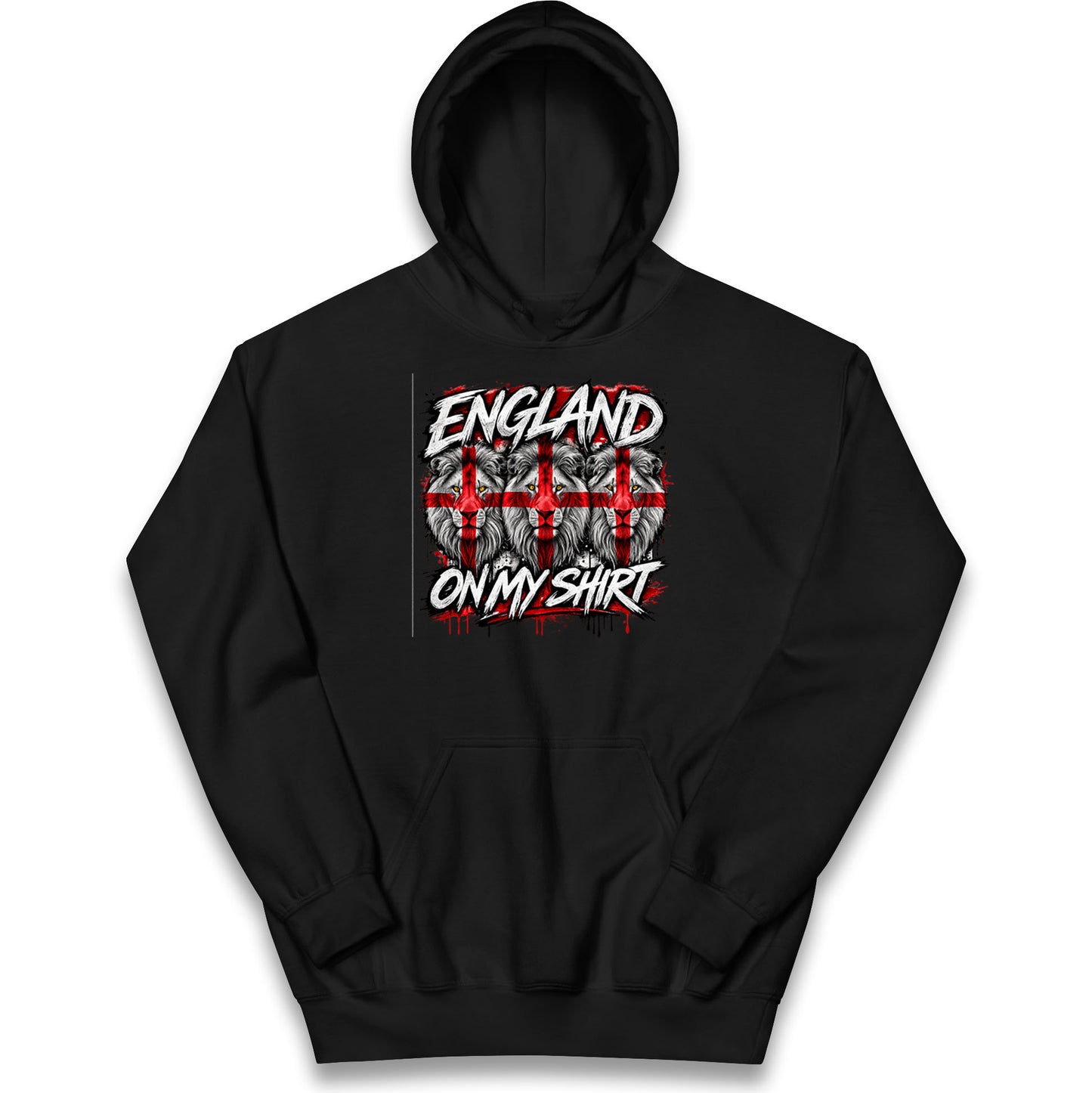 England 3 Lions World Cup 2026 Kids Hoodie