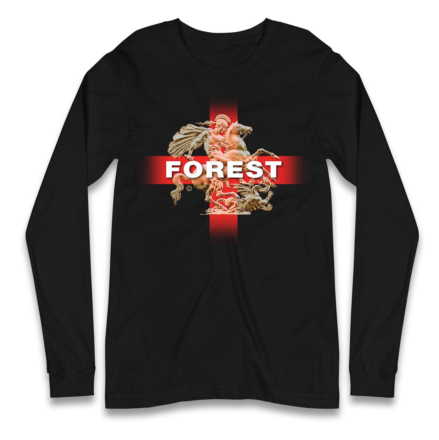 Forest St George & The Dragon Long Sleeve T Shirt