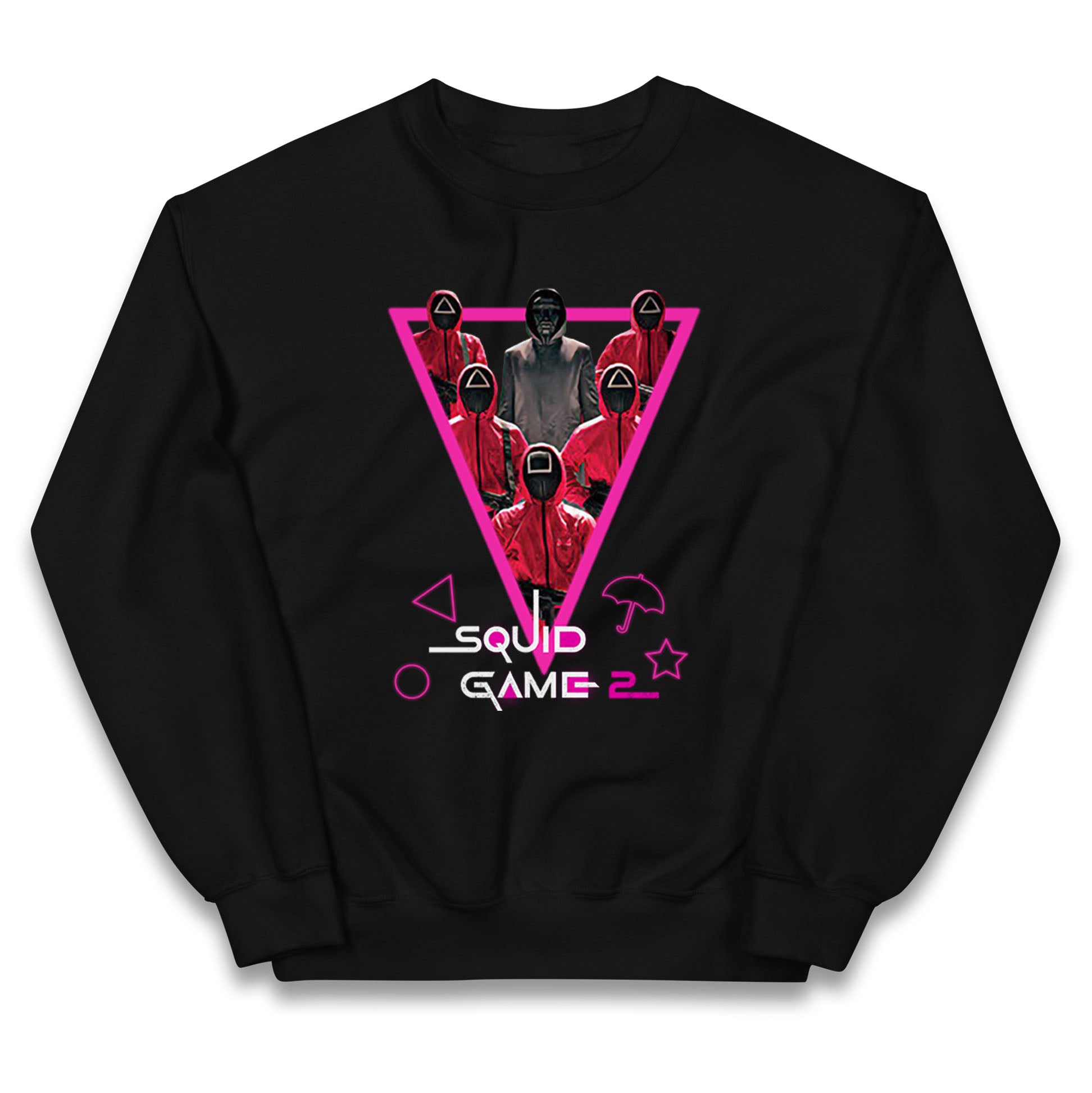 Squid Game Guards And Front Man kids Jumper