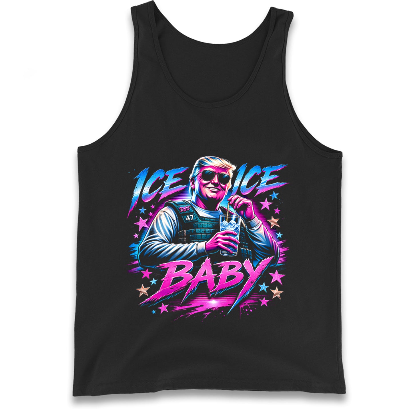 Donald Trump Ice Ice Baby Tank Top