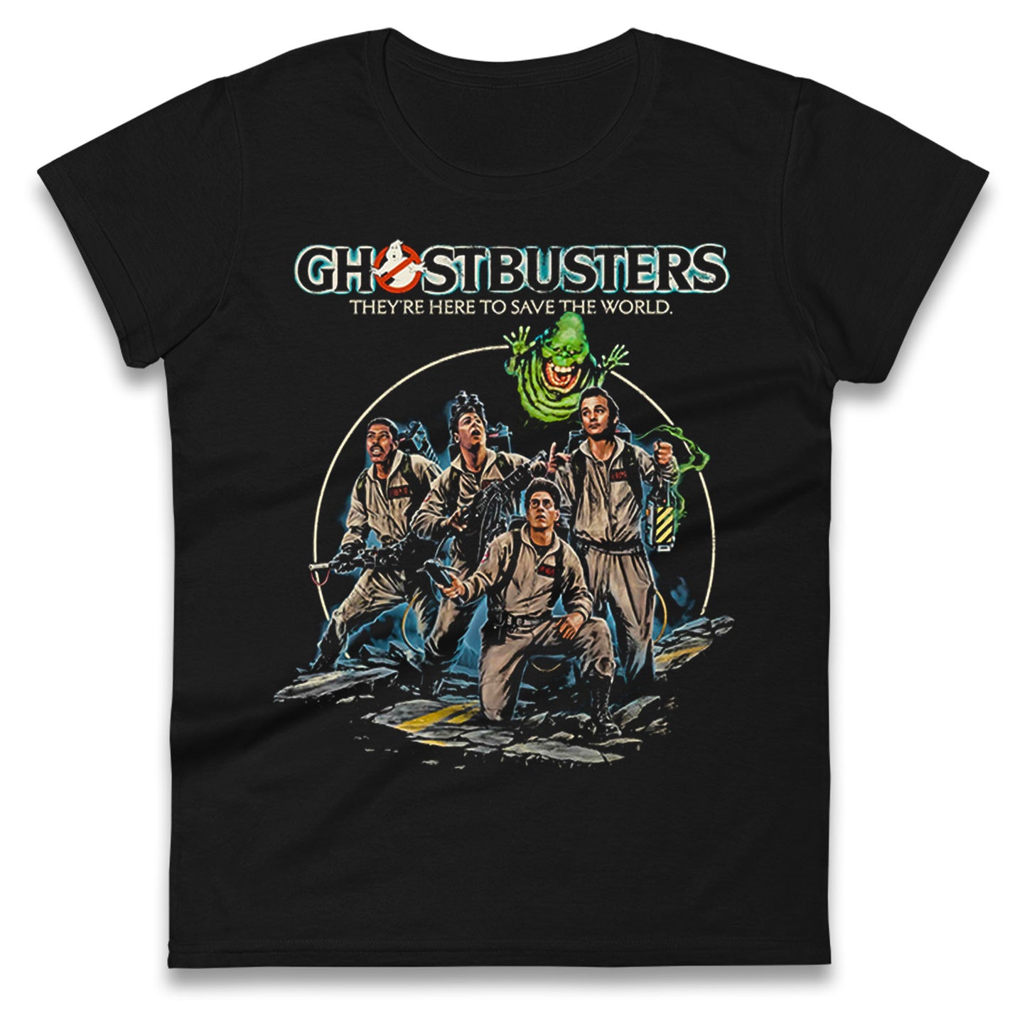 Ghost Busters 2 Ladies T Shirt