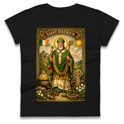 Saint Patrick Ladies T Shirt 