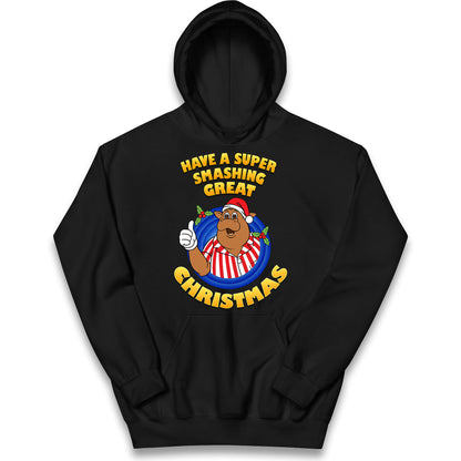 Bullseye Christmas Kids Hoodie