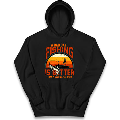 I love fishing Kids Hoodie