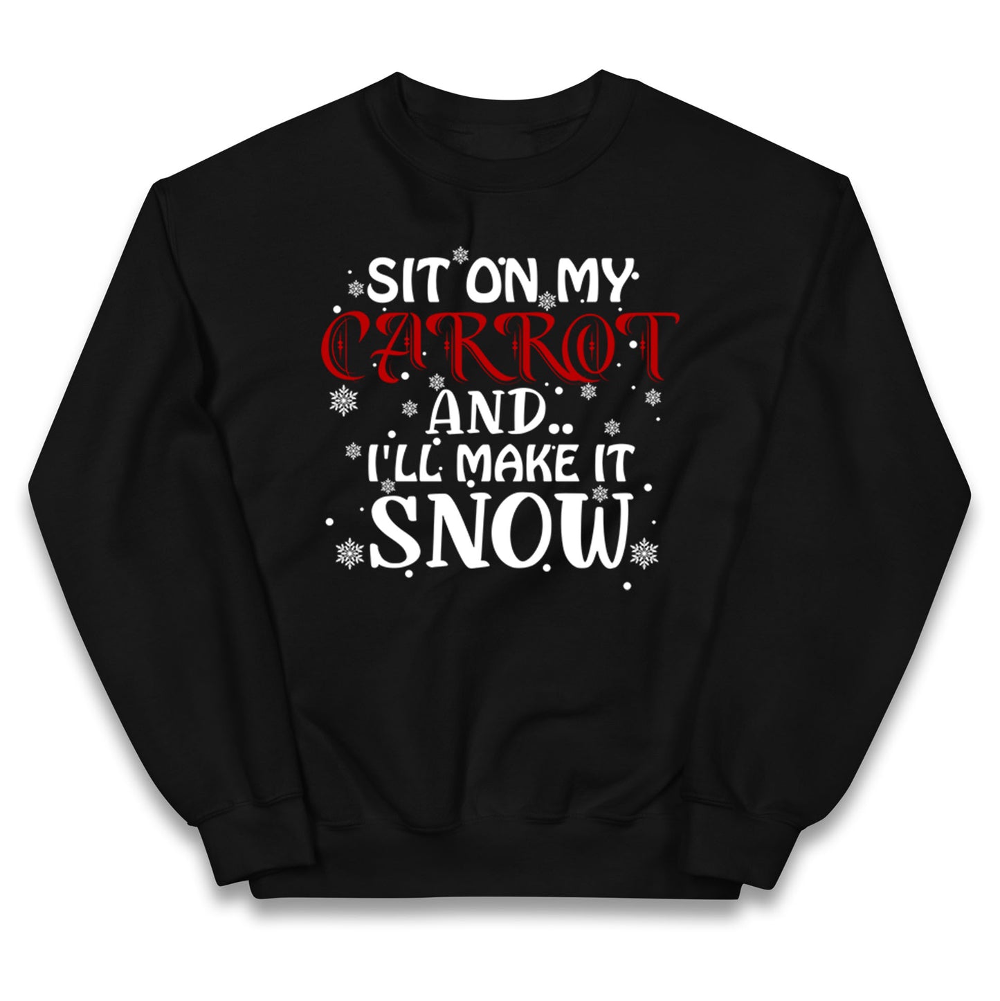 Rude Christmas Kids Jumper