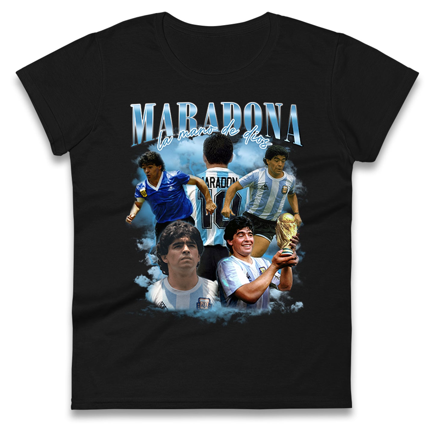 Diego Maradona Womens Tee Top