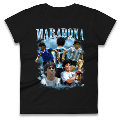 Diego Maradona Womens Tee Top