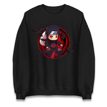 naruto shippuden chibi itachi sweatshirt