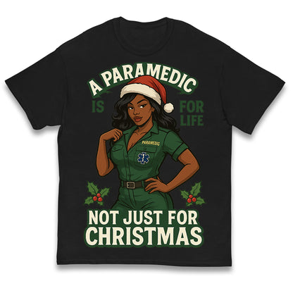 Paramedic Christmas Kids T Shirt
