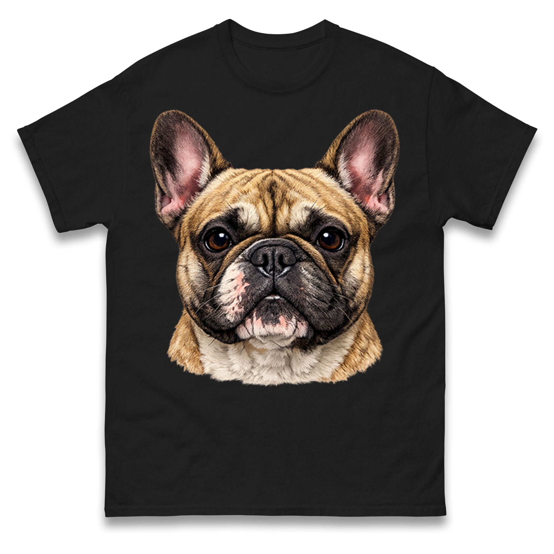 French Bulldog Face T Shirt