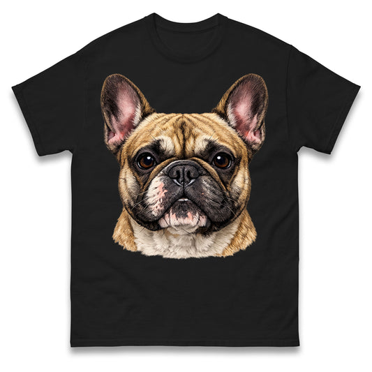 French Bulldog Face T Shirt