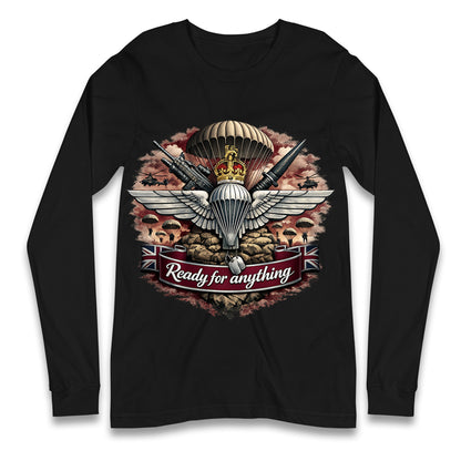 Ready for Anything Parachute Regiment Long Sleeve Shirt