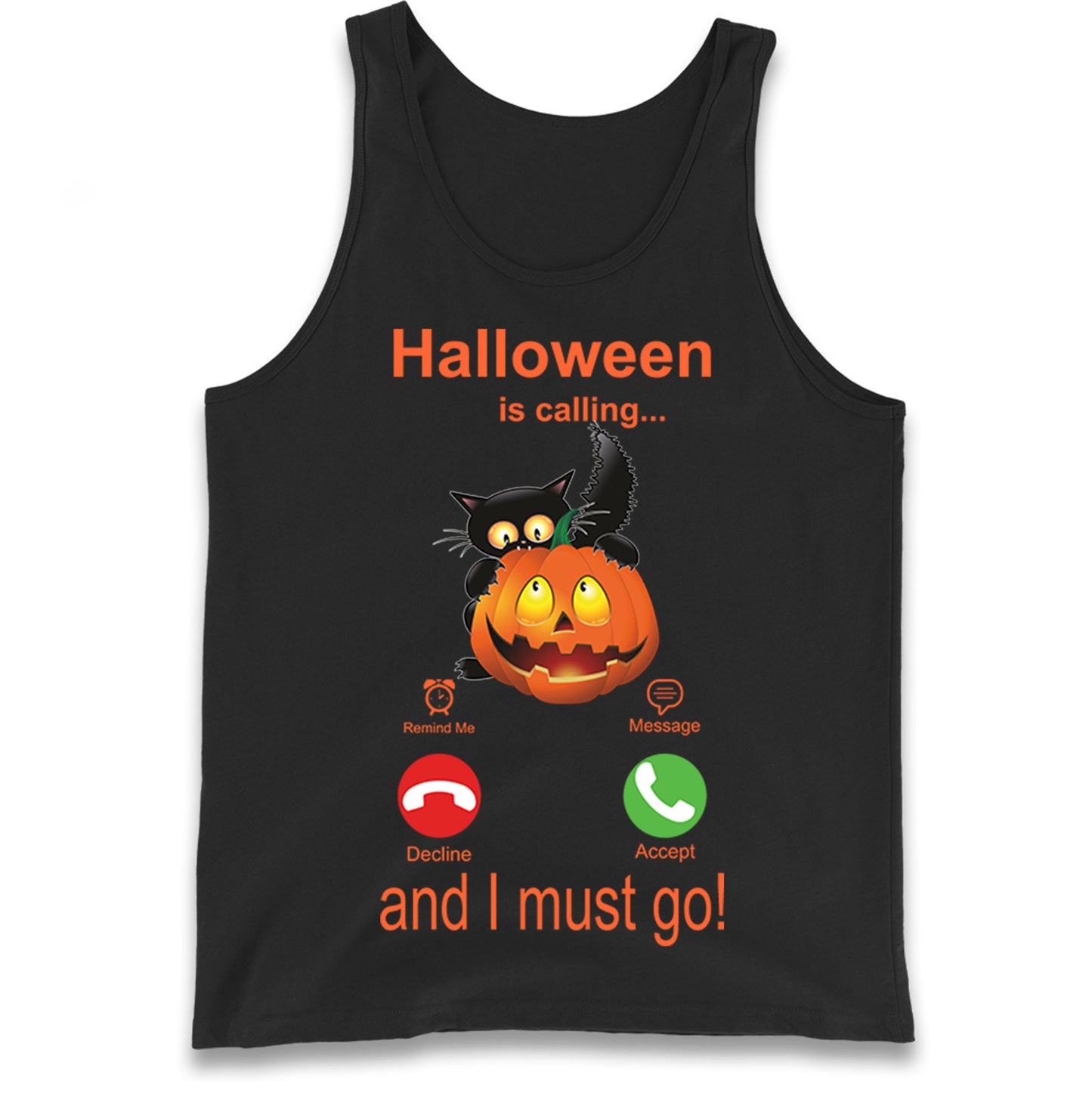 Halloween Is Calling Tank Top
