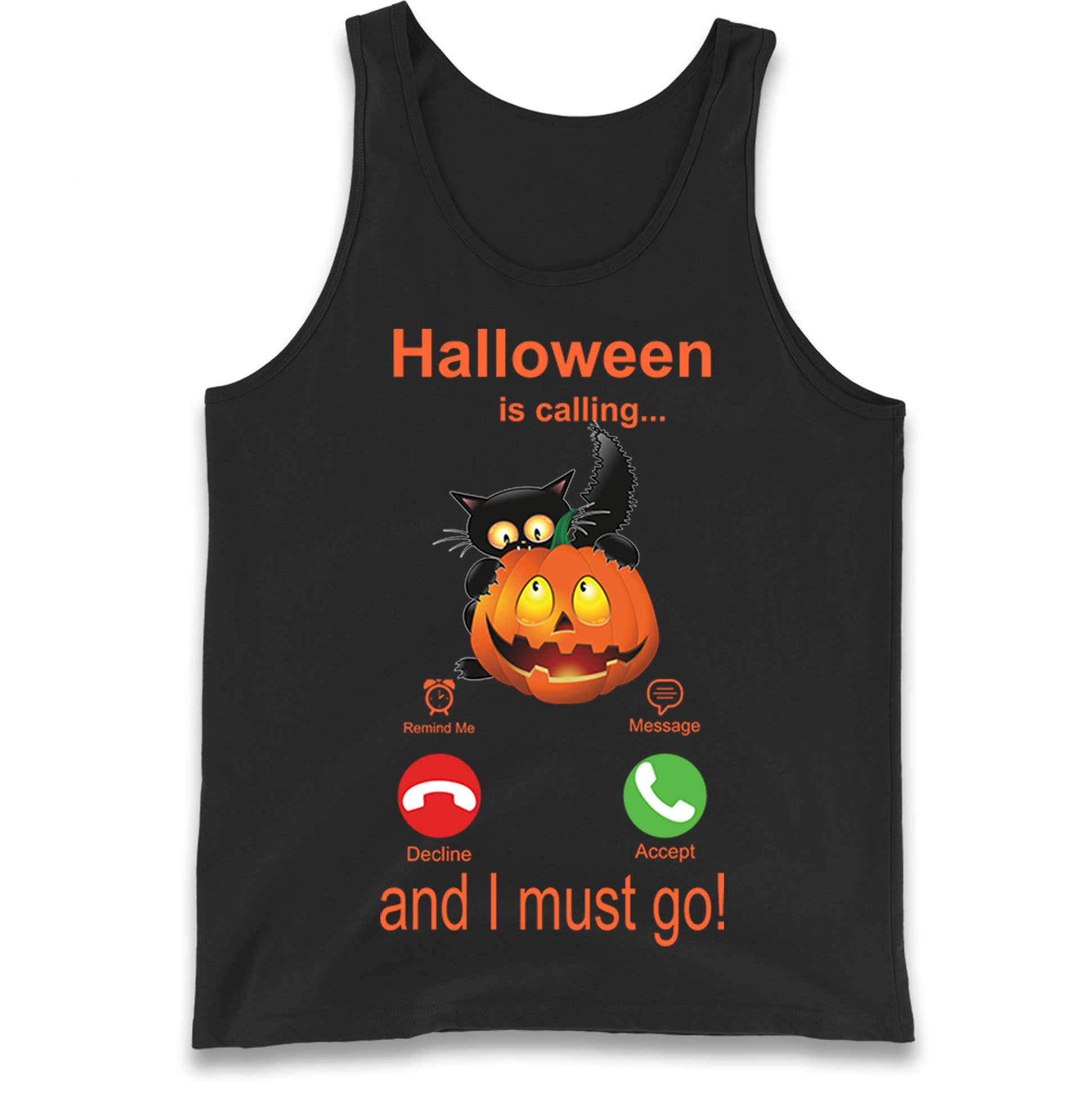 Halloween Is Calling Tank Top
