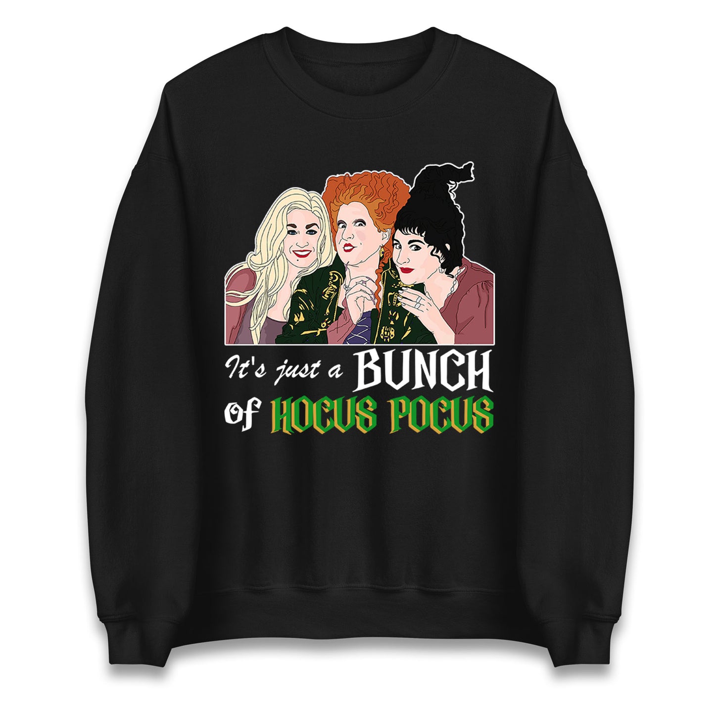 The Sanderson Sisters Disney Hocus Pocus Halloween Sweatshirt
