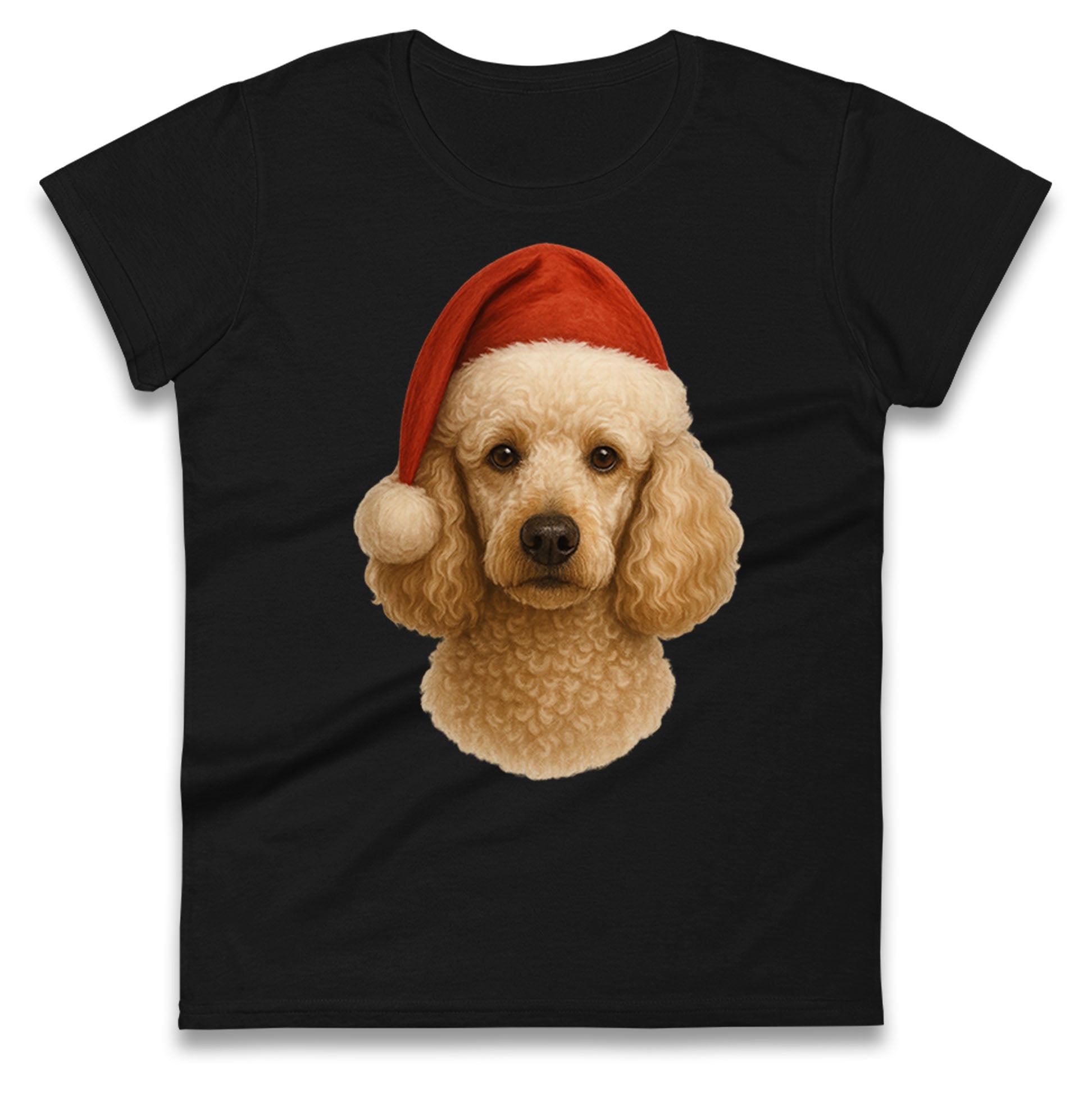 Poodle Face Ladies T Shirt